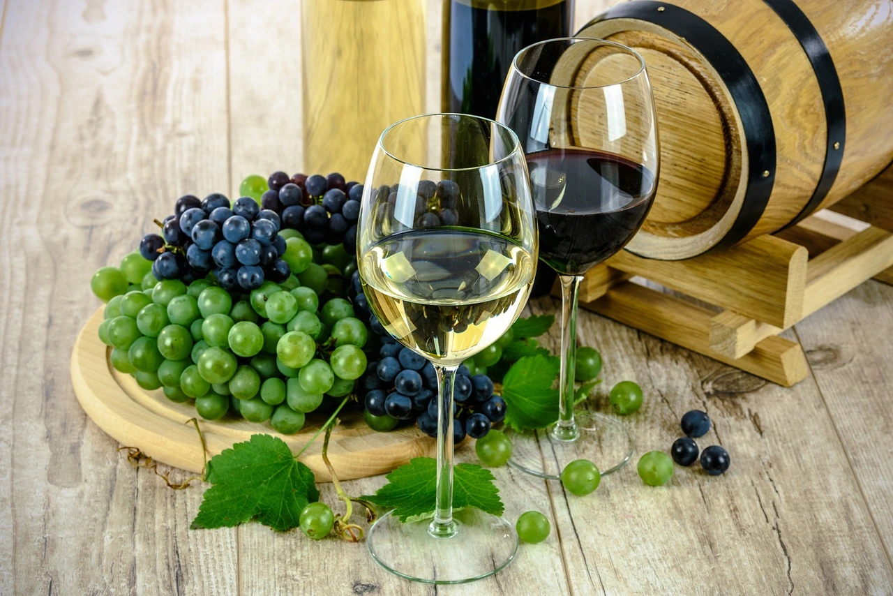 menu de vin